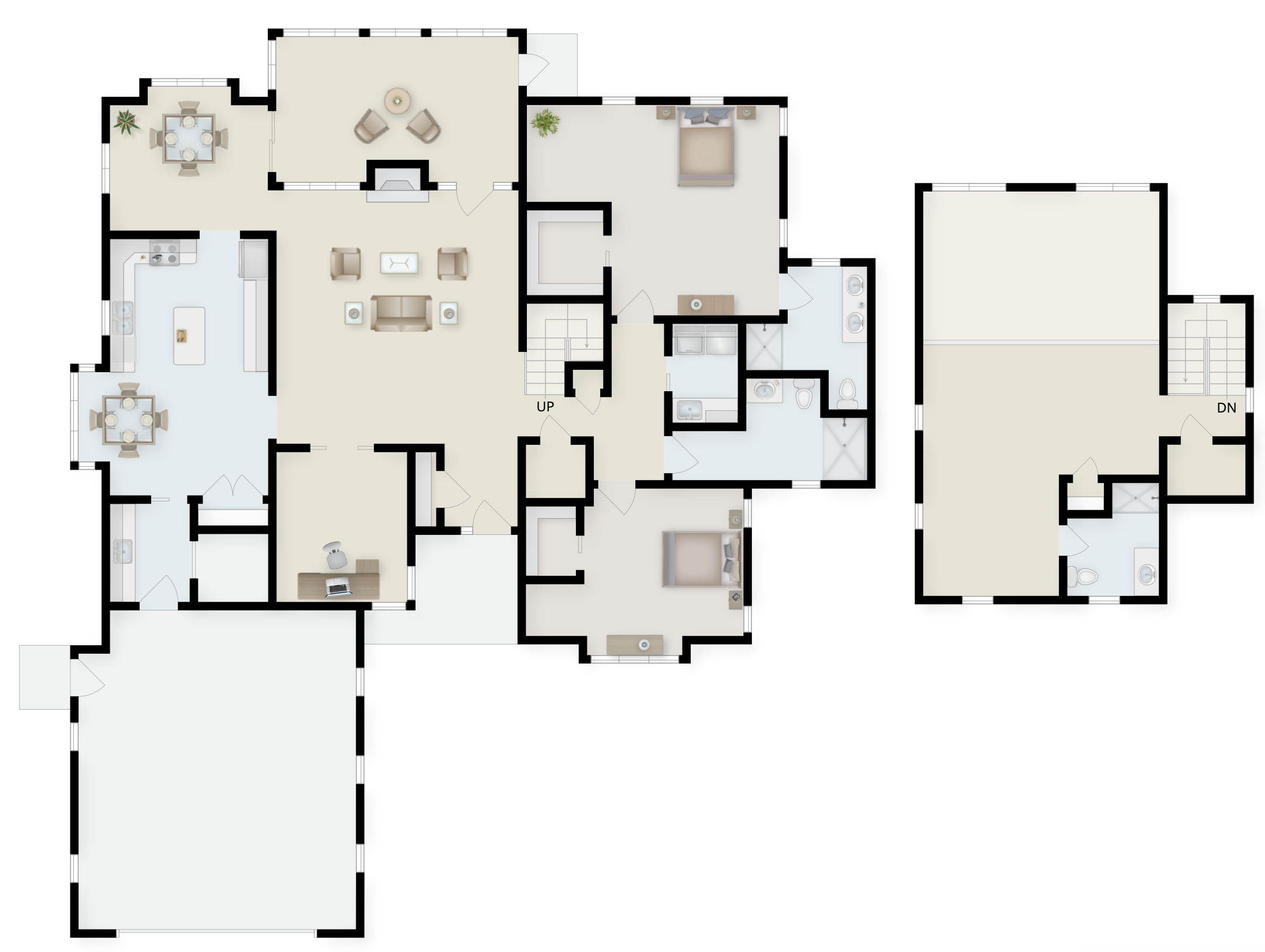 GRV_IL-Lodges_Tioga_2b3bLoftDen_2300_staged